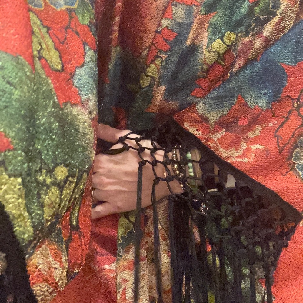 Vintage Chaise Smoke Robe